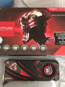 Graphics card. Sapphire Radeon r9 4GB