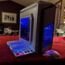 Gaming PC, Ryzen 5 5600X, RTX 5060 8GB GDDR7 (DLSS 4), 32GB RAM, 1TB M.2, WiFi/BT