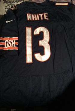 Nike bears authentic jersey white # 13 worn once mint condition size 56 $75