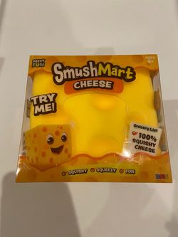 Smush Mart Cheese Squishy Toy