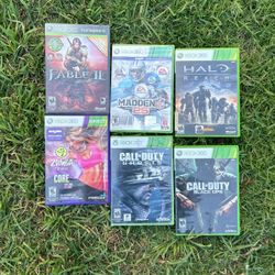 Xbox 360 Games $15 Each