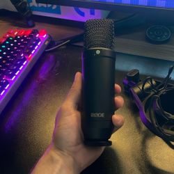 RODE NT1 Microphone (w/ Shock mount And Popfilter)