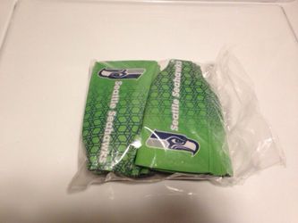 Seahawks beer koozies