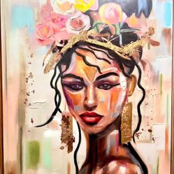 Beauty Painting Framed 