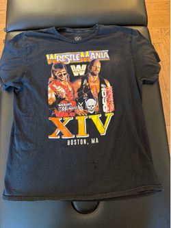 Wrestling graphic T-shirt, size XL