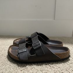 Birkenstock Arizona Soft Footbed Unisex Sandal Amalfi Brown 