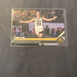 Caitlin Clark Rookie 2023-24 Bowman Now #63