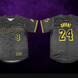 Dodgers -Lakers Kobe Night Jersey 8 24- Best Price 