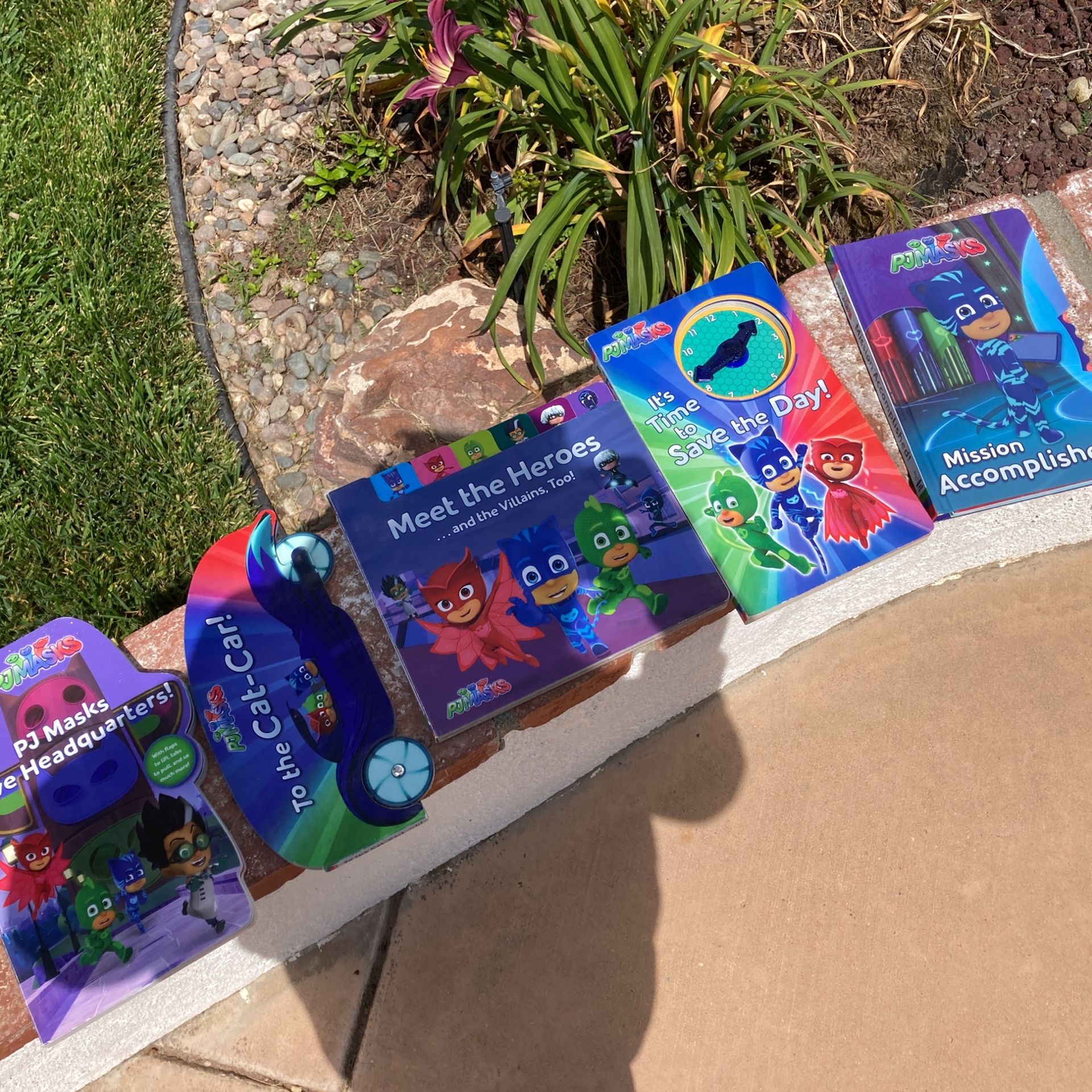 Set Of 5 PJ masks Board Books