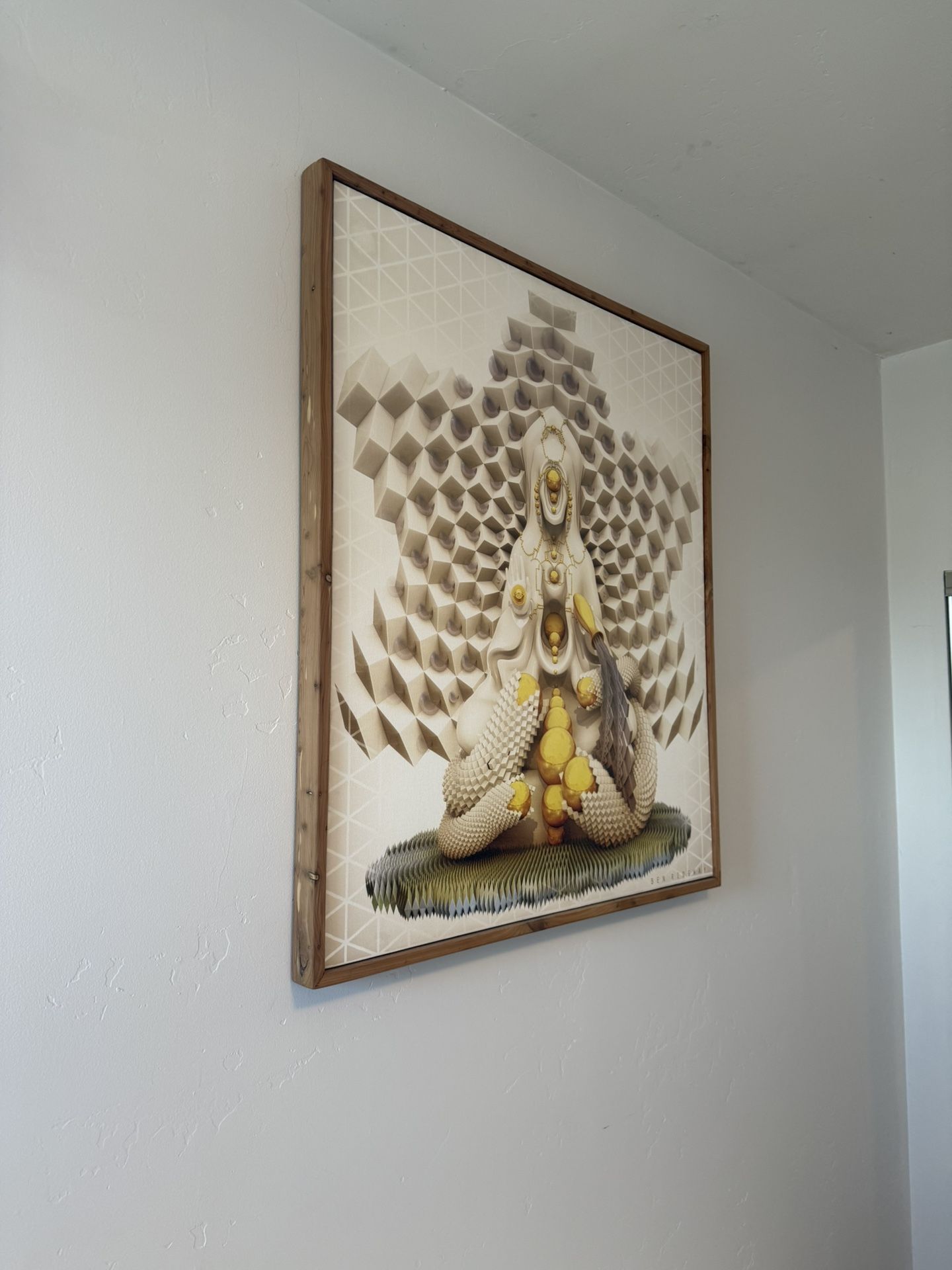 Ben Ridgeway Print. Large Art Piece.