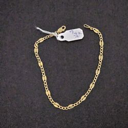 14k Gold Bracelet 7 Inch