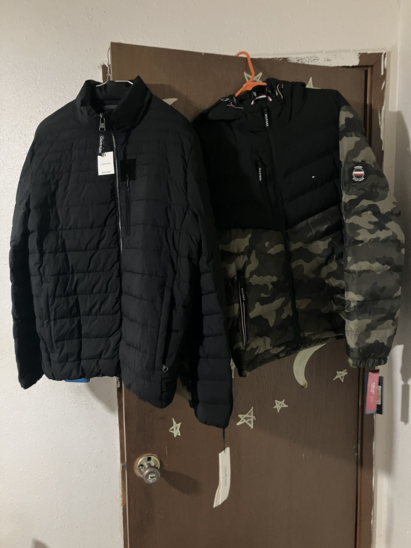 Calvin Klein Jacket And Tommy Hilfiger Jacket Both New