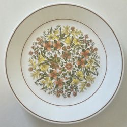 Vintage 70s Indian Summer Corelle 4 Plates