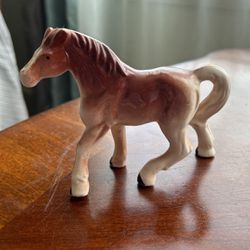 Porcelain Horse ( Made In Japan ) Collectable 