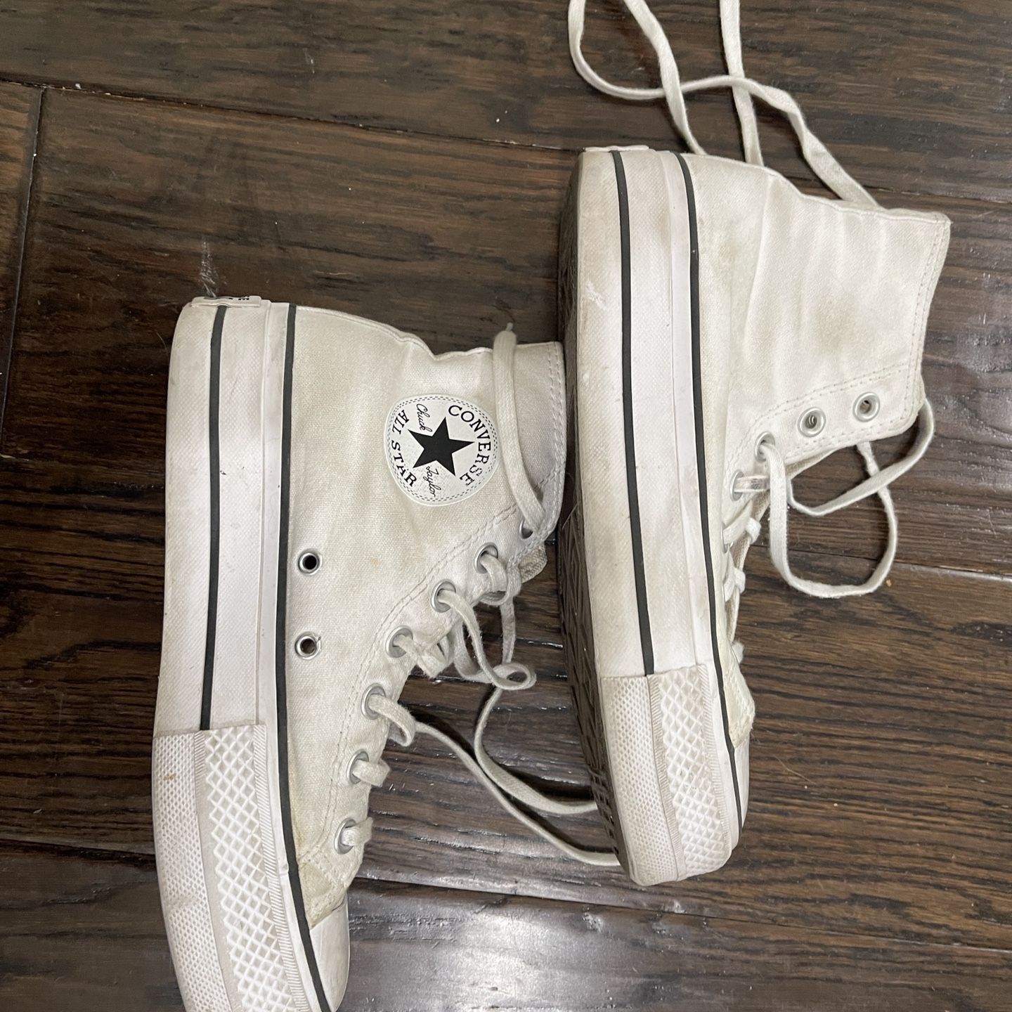 Platform High top Converse Women’s 6.5 Sneakers shoes