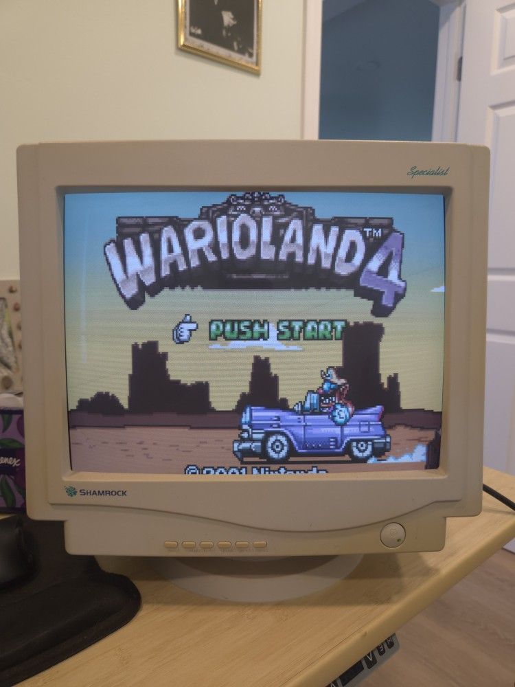 Pc Crt Monitor 17" Shamrock Vga
