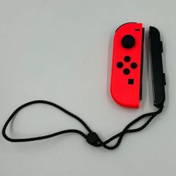 Nintendo Switch Left Joy-Con Controller with Joy-Con Strap HAC-015 Neon Red