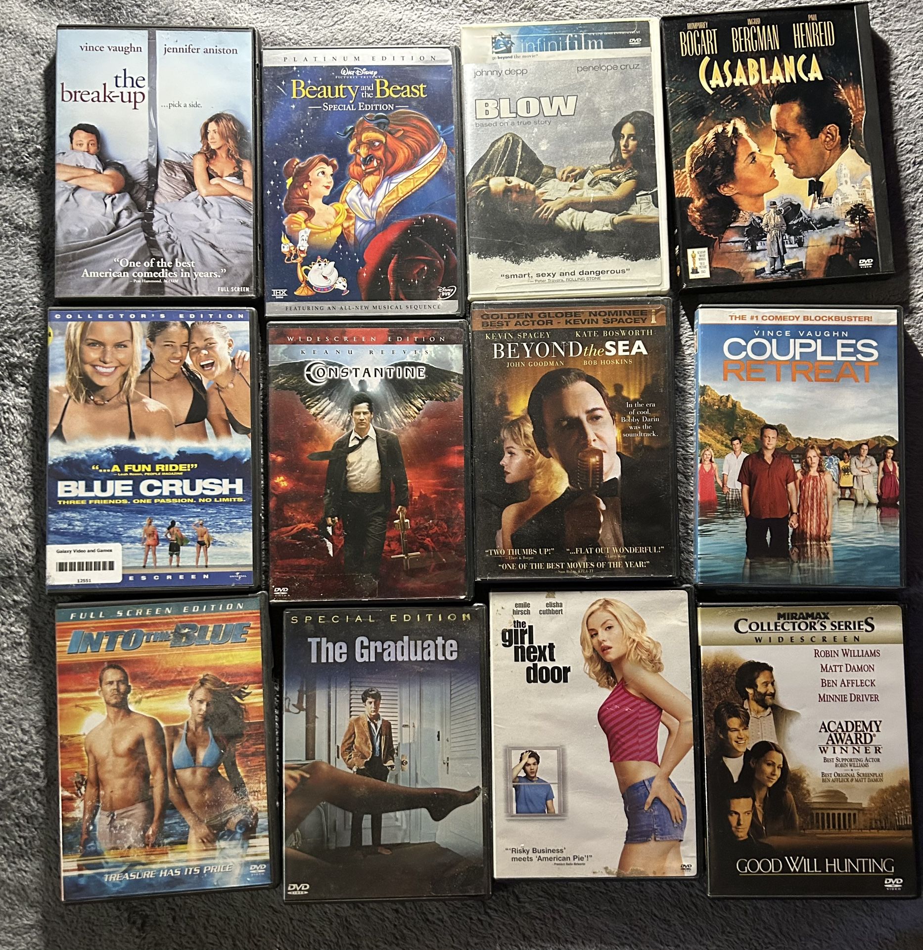 12 DVD Movies- Make Best Offer $$$