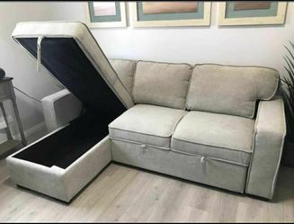 Kerle 2 Pieces Sectional With Pop Up Bed Home Decor Outdoor 