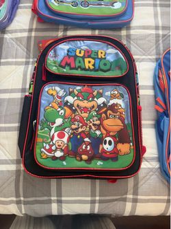 mario backpack 16 in