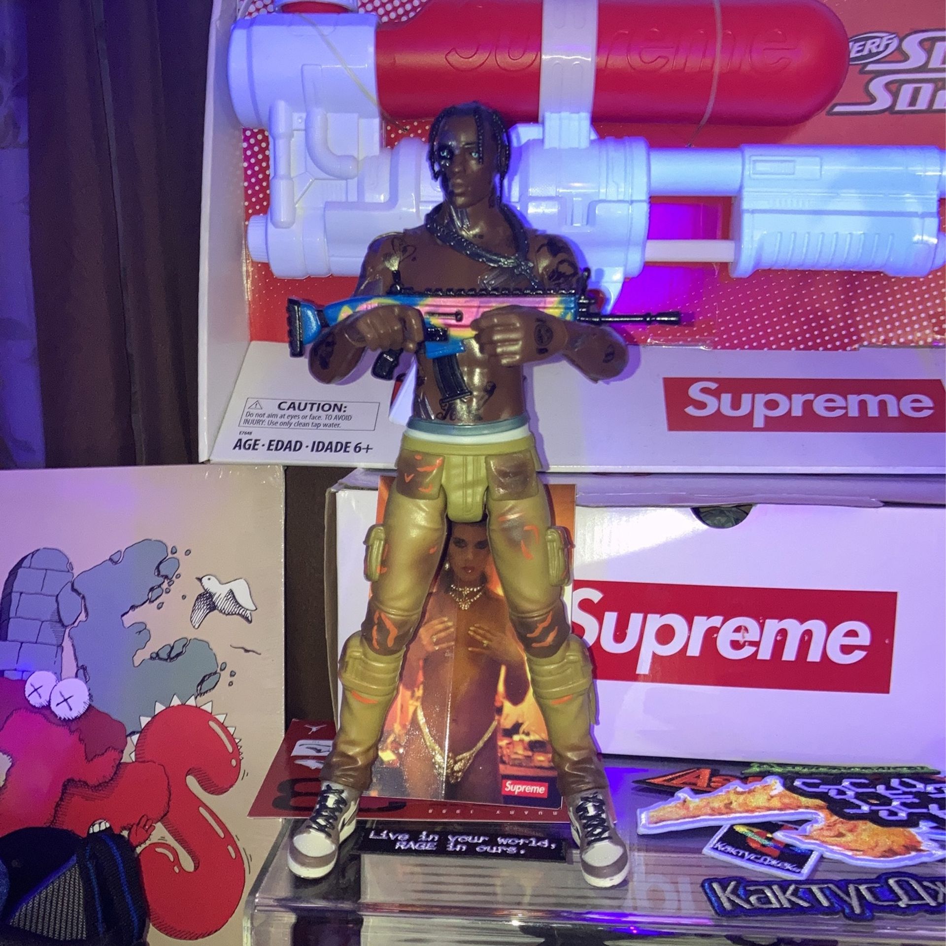 Travis Scott 12’ Action FIGURE MERCH Bundle Sale