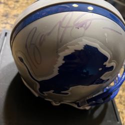 Autographed Football Helmet 