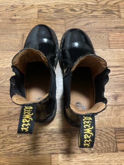 Dr. Martens Patent Leather Chelsea Boots- size 7