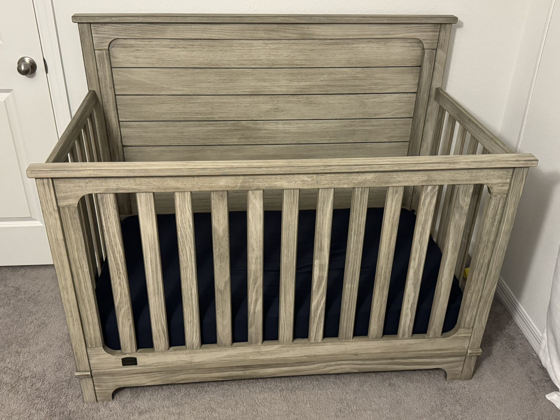 Crib And dresser