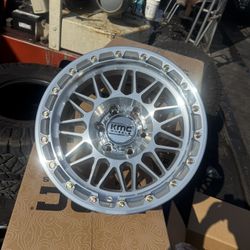 NEW 17” KMC ATTACK WHEELS FOR SILVERADO SIERRA TACOMA 4RUNNER TOYOTA CHEVY GMC