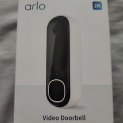 ARLO 2K Video Doorbell Camera Wired Or Battery Powered 2nd Gen Night Vision 2-way Audio