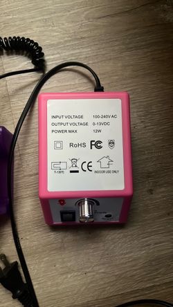 Electric Nail Drill Machine Pink