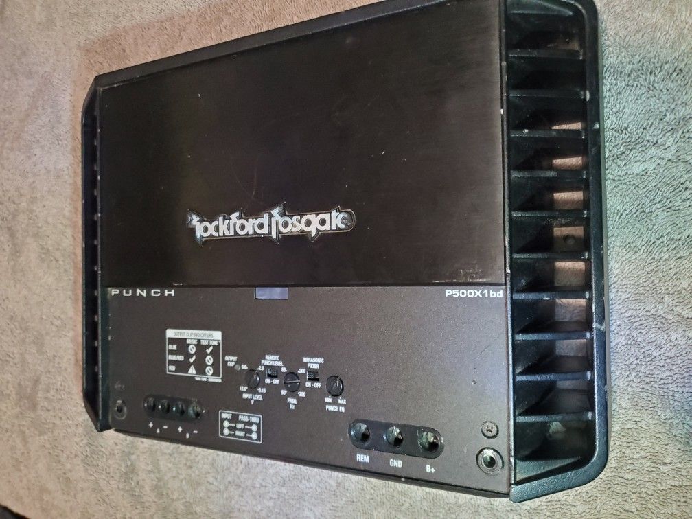 Rockford Fosgate Punch P500X1BD 