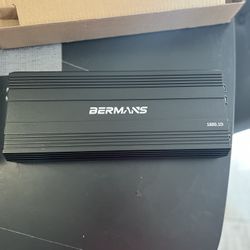 Bermans 1800.1 Amplifier