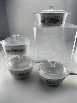 Corning Ware Bundle with Pyrex Lids