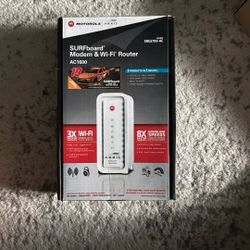 Surfboard Modem And wifi Router Sbg6700-ac