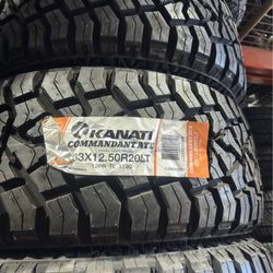 33x12.50R20LT Kanati Commandant ATX 12ply Tires