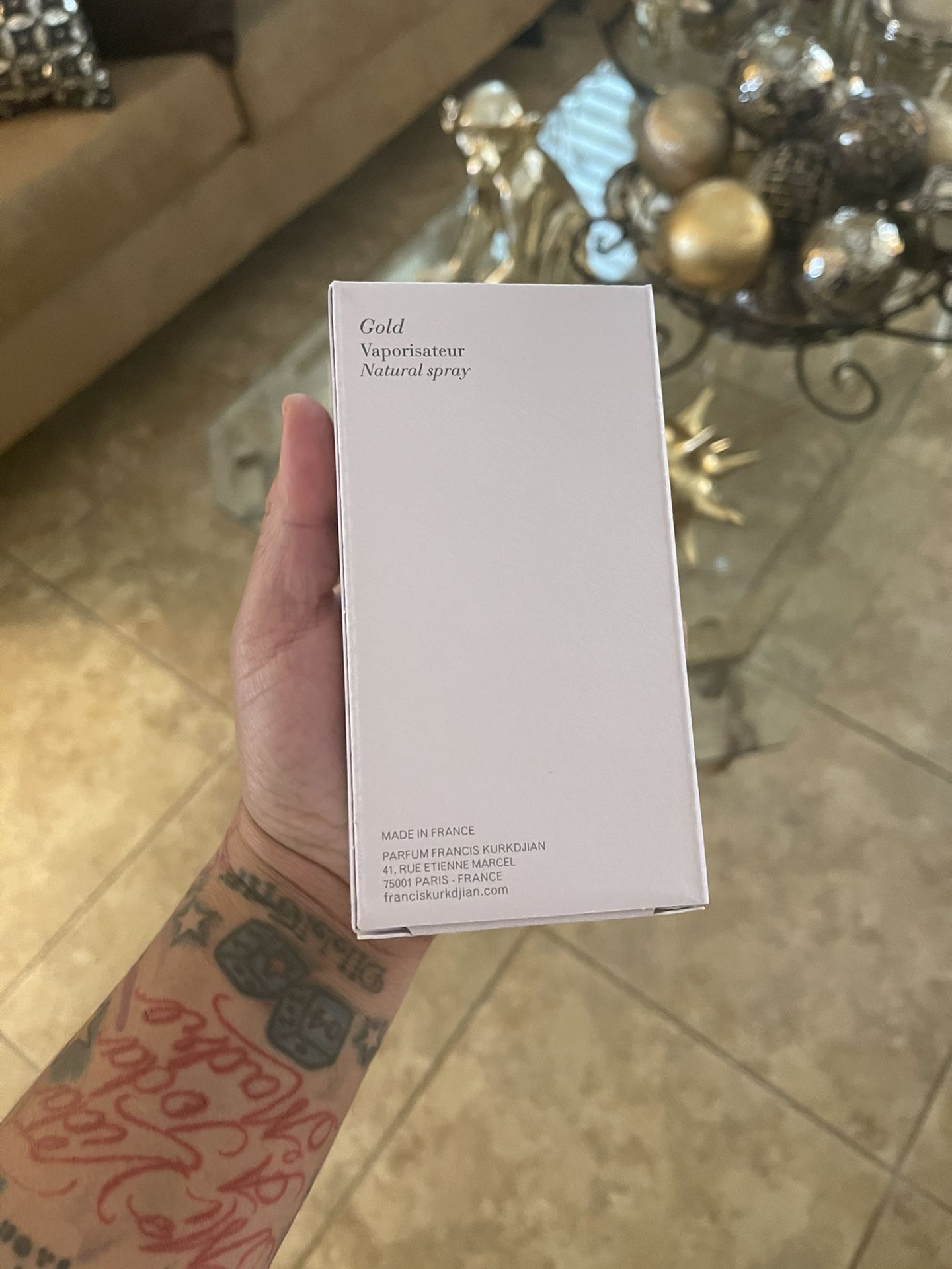 Cologne Maison Francis Kurkdjian / Gentle Fluidity Parfum 6.8 Oz