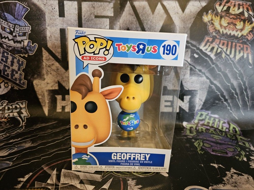 Funko Pop! ToysRus- Geoffrey with Globe Ad Icons Exclusive #190