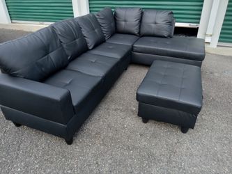 Black Sectional Sofa