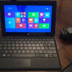 Microsoft Surface 2 with keyboard, case and charger