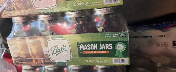 Ball Canning Jars/   Quart Size/ New