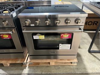 Thor Kitchen 36 in. 6.0 cu. ft. Electric Range Convection Stainless Steel