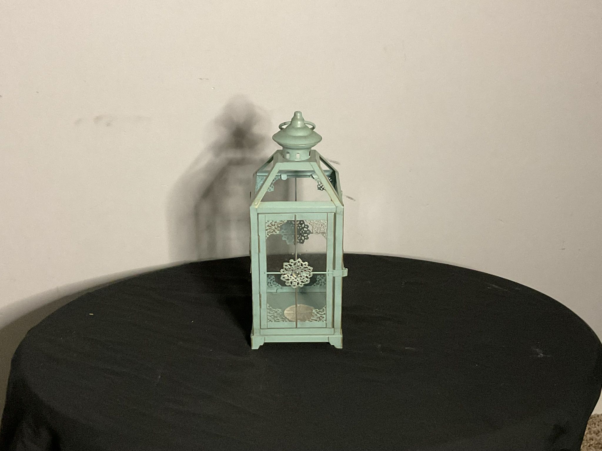 Cute Small Mint Green Lantern – Perfect Accent Piece