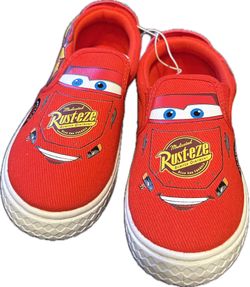Lightening McQueen Slide Ons - sz 12