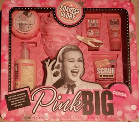Pink Big Soap & Glory Gift Set