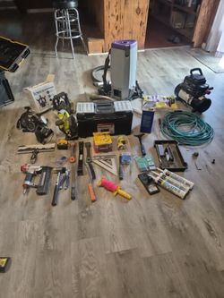 Large Mixed Tool Lot – Hand & Power Tools