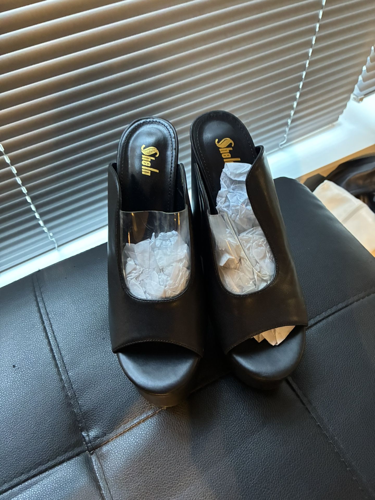 Black Platform Heels