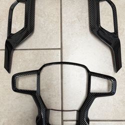 19-21 Chevy Silverado Carbon Fiber Pattern Trim