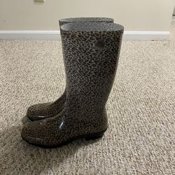 Rain Boots,UGG,leopard,9