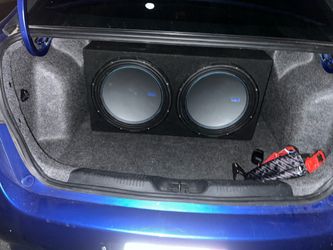 Dual 15 inch mephis subs